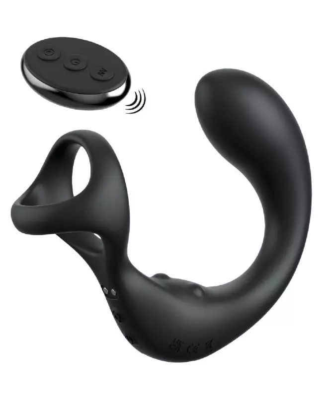 Image du stimulateur de prostate AFE Ass-Gasm Taint-Alizer Black par Anal Fantasy Elite-3