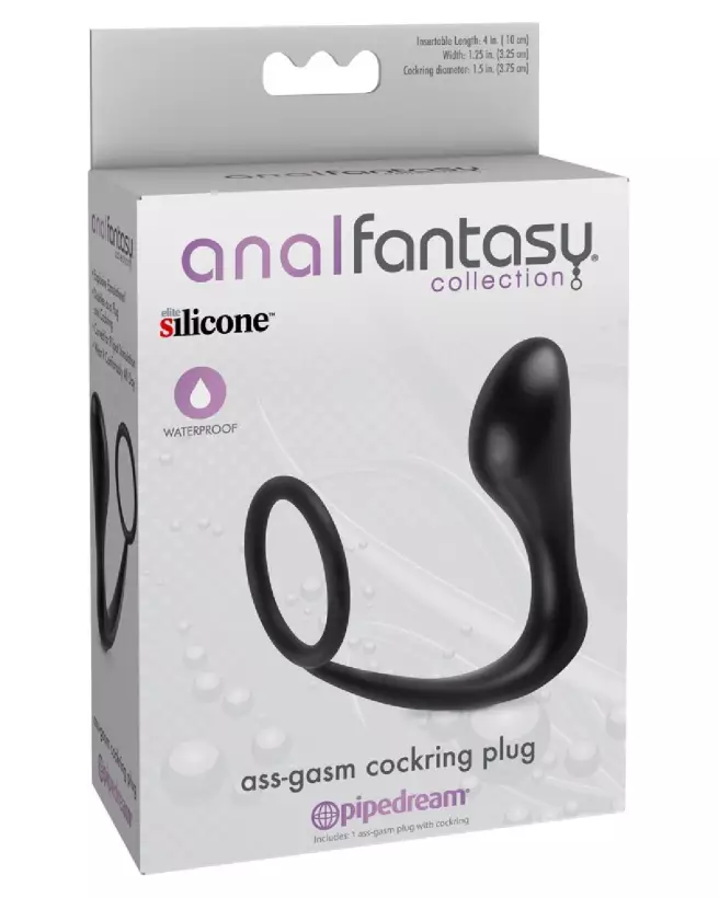 Image du Ass-Gasm Cockring de AnalFantasy pour stimulation de la prostate et plaisir accru-1