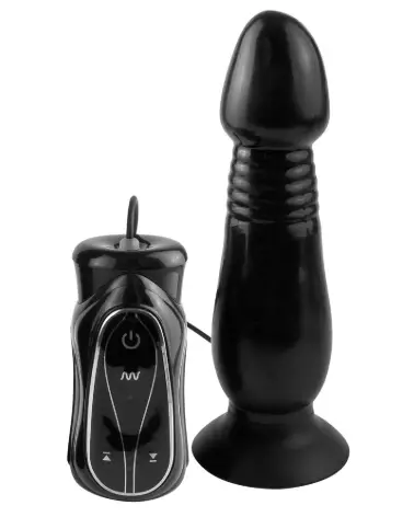 Image du AFC Vibrating Thruster Black de Analfantasy, sextoy va-et-vient puissant pour plaisir anal intensifié-2