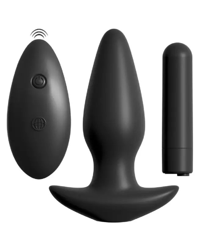 Image du Plug Anal Silicone Noir AFC de AnalFantasy Collection, parfait pour débutants et utilisateurs avancés-2