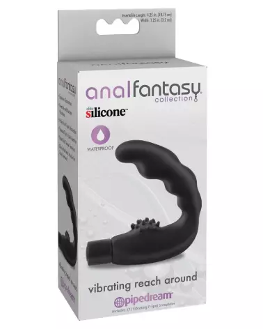Image du stimulateur de prostate AFC Vibrating Reach Around d'Analfantasy, design ergonomique pour plaisir maximal-1