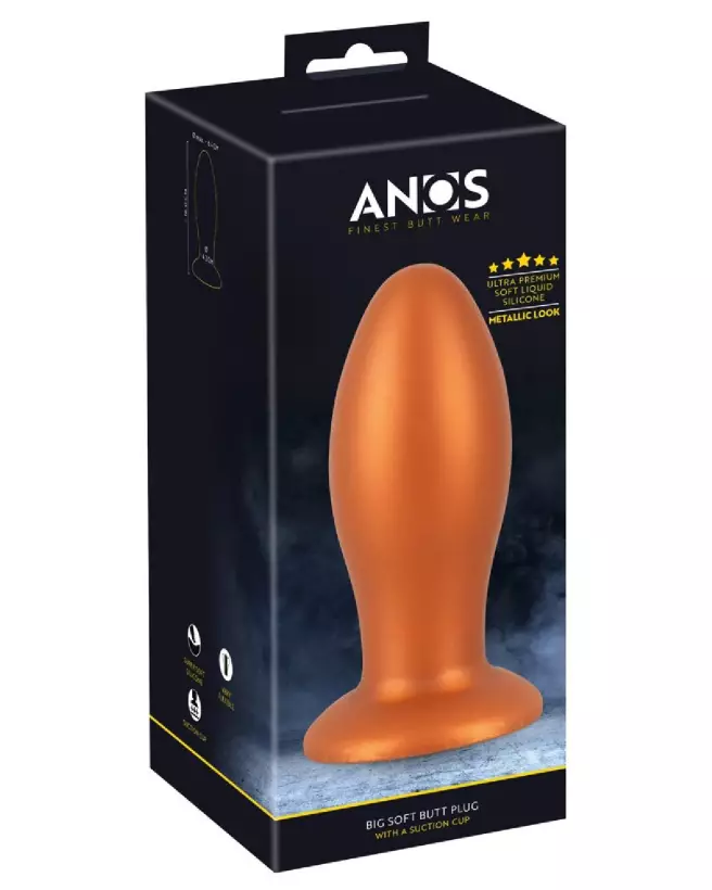 Plug Anal ANOS Big Soft pour confort et plaisir optimal-1