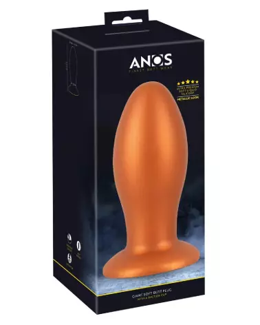 Image du Plug Anal Géant ANOS en Silicone, Confort et Plaisir Intense-1