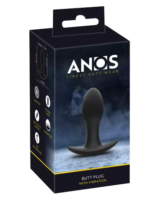 ANOS Mini Plug - Plug anal discret et confortable pour débutants et experts-1