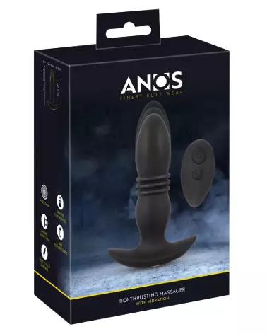 Image du ANOS Thrusting Plug, sextoy va-et-vient avancé pour stimulation intense et expérience utilisateur optimisée.-1
