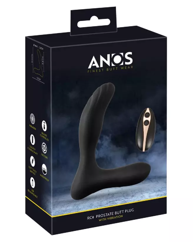 Image du ANOS RC Prostate Butt Plug, stimulateur de prostate télécommandé pour plaisir intense-1
