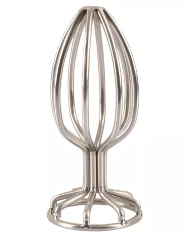 Image du ANOS Metal Cage Butt Plug 3.8, plug anal métallique pour expérience avancée-2