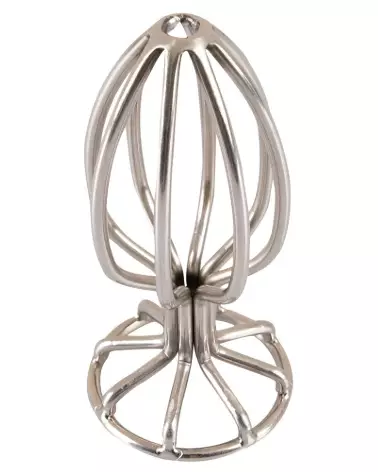 Image du ANOS Metal Cage Butt Plug 3.8, plug anal métallique pour expérience avancée-3