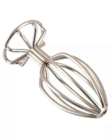 Image du ANOS Metal Cage Butt Plug 3.8, plug anal métallique pour expérience avancée-4