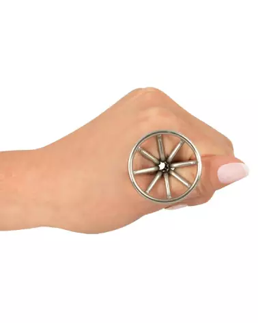 Image du ANOS Metal Cage Butt Plug 3.8, plug anal métallique pour expérience avancée-6