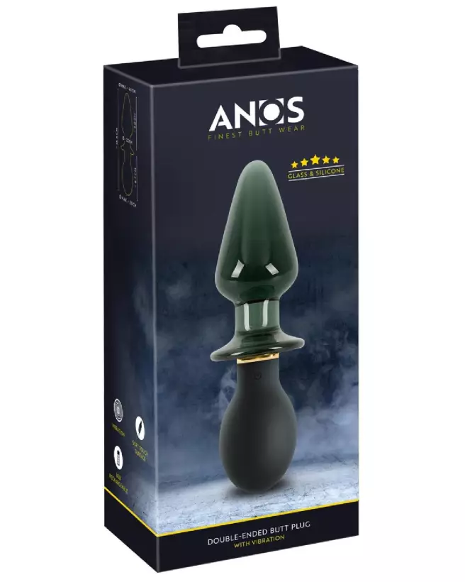 Image du Double-Ended Butt Plug ANOS, Plug Anal Durable et Ergonomique-1