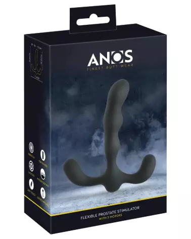Plug prostatique ANOS avec trois moteurs pour stimulation avancée de la prostate-1