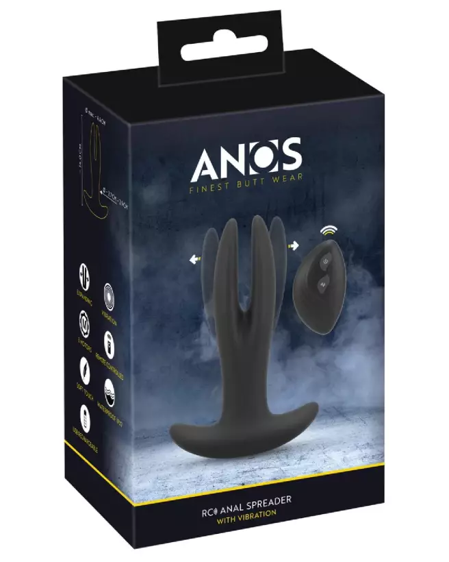 Image du ANOS RC Anal Spreader, plug anal écarteur haute sécurité et design innovant-1