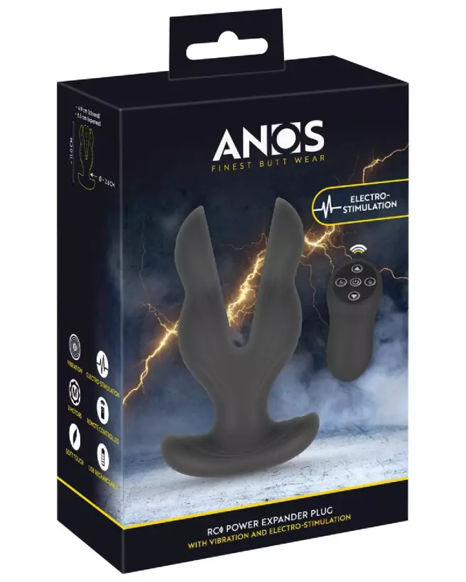 Image du Plug Anal ANOS Power Expander pour usage confortable et sécurisé-1