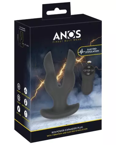 Image du Plug Anal ANOS Power Expander pour usage confortable et sécurisé-1