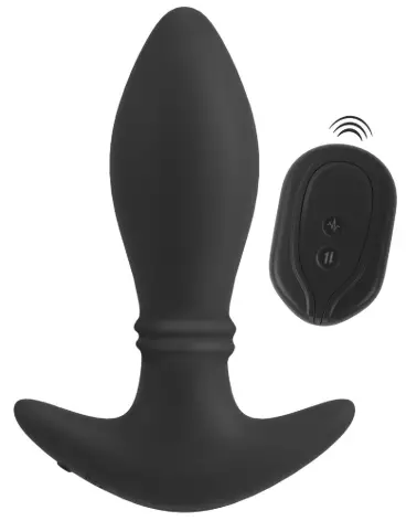 Image du ANOS RC Moving Rings Butt Plug avec anneaux mobiles pour une expérience anale intense-2