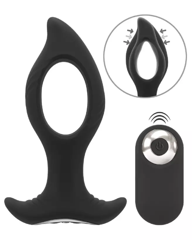 Image ANOS RC Butt Plug avec trou pour stimulation anale intensive-2