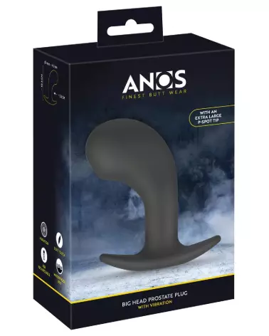 Image du ANOS Big Head Prostate Plug, stimulateur prostatique efficace et ergonomique-1