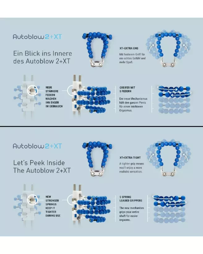 Image du masturbateur Autoblow 2+XT A, technologie avancée pour plaisir intensifié-4