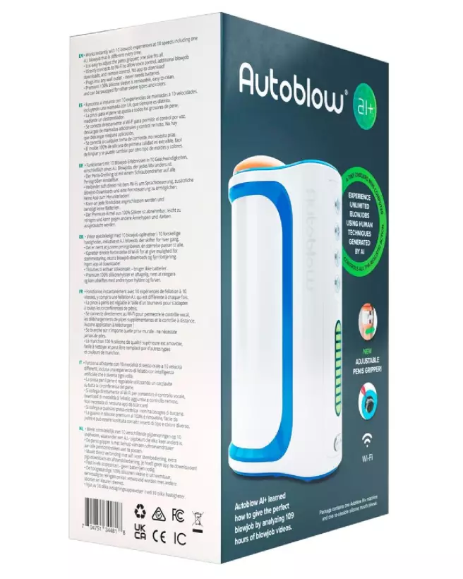 Image Autoblow AI+ UK Plug Masturbateur Automatique Technologie IA-1