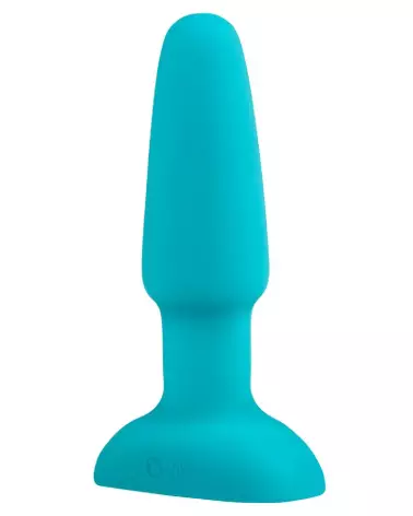 Image du b-Vibe Rimming Plug Blue, plug anal innovant et étanche-3
