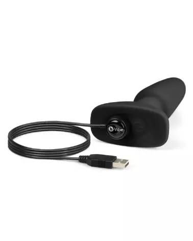 Image du b-Vibe Rimming Plug Black, plug anal avec technologie rimming-7