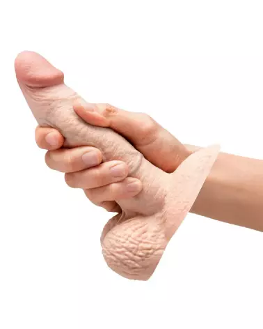 b-Vibe Slipskin 6 pouces Girthy Crea sextoy réaliste de haute qualité-7