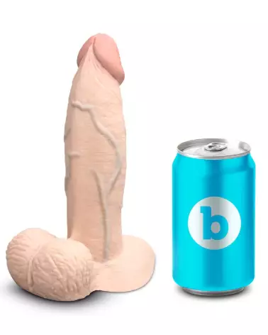 Image du Sextoy Réaliste b-Vibe Slipskin 7" Girthy Crea, haute qualité et sensation authentique-2