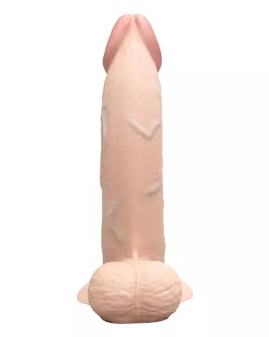 Image du b-Vibe Slipskin 9" Curved Crea, sextoy réaliste haut de gamme-4