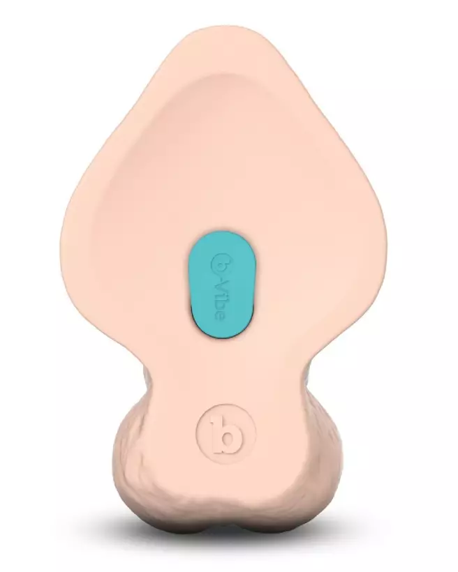 Image du Slipskin 10" Curved Cre de b-Vibe, sextoy réaliste haut de gamme-6