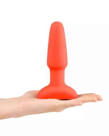 b-Vibe Rimming Plug 2 Orange pour stimulation anale avancée-5