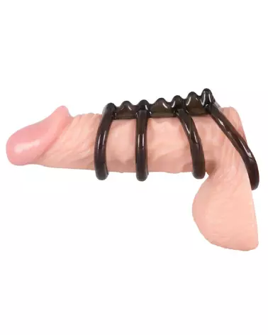 Image du Bad Kitty Ring Quartett, cockring durable et confortable pour améliorer performance et plaisir-5