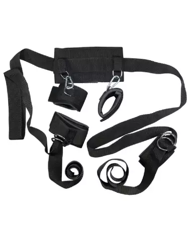 Image du set de bondage BK Wide par Bad Kitty avec attaches ajustables et matériel durable-2
