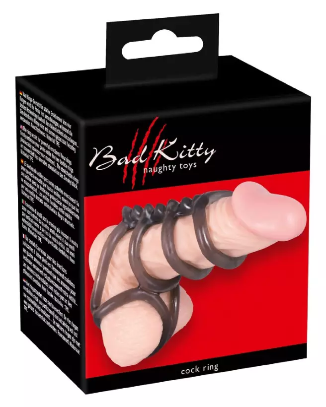 BK Cock Ring Bad Kitty pour endurance et plaisir-1
