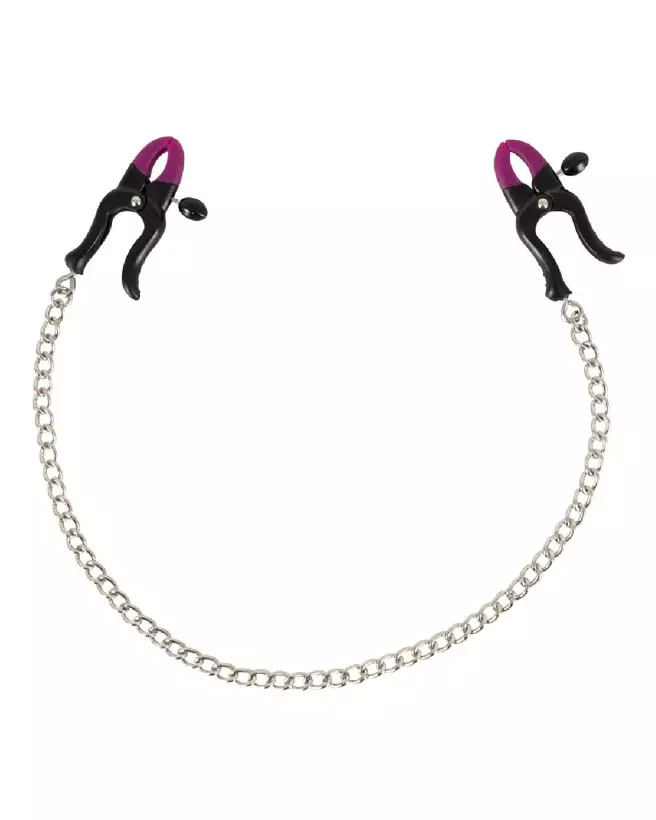 Pinces à tétons en silicone Bad Kitty pour stimulation clitoridienne et des tétons-2