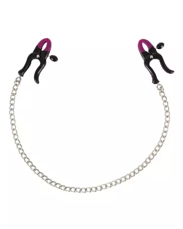 Pinces à tétons en silicone Bad Kitty pour stimulation clitoridienne et des tétons-2