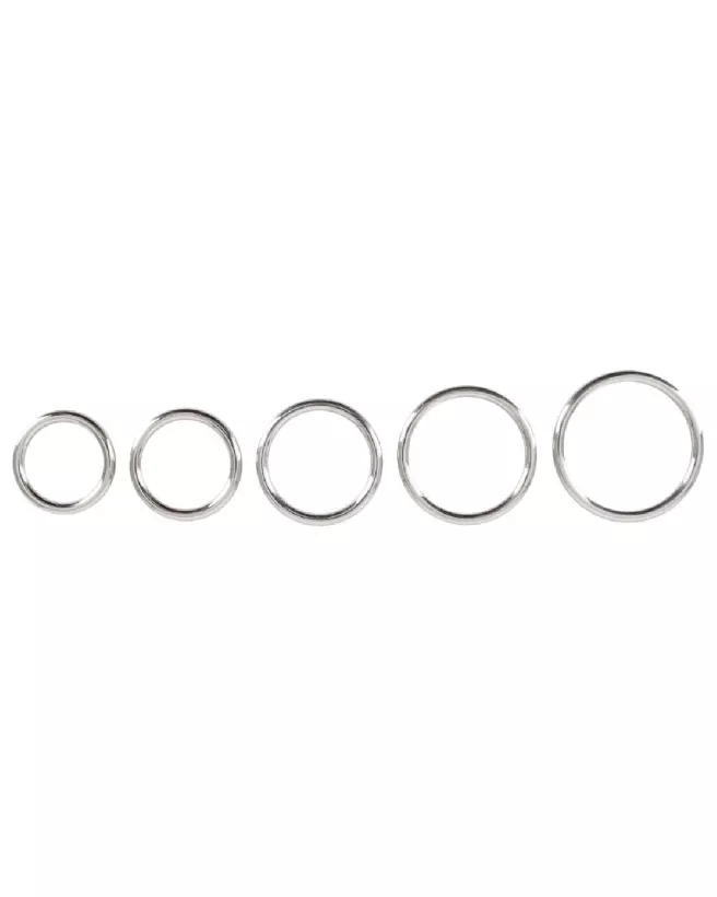 Set de 5 Anneaux Métalliques Bad Kitty pour amélioration de la performance-2