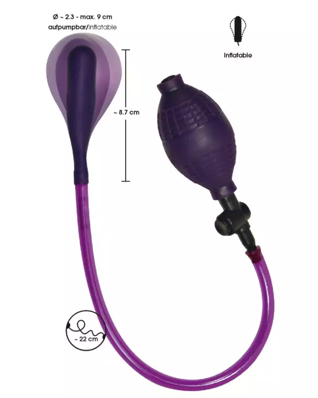 Image du Bad Kitty Anal Balloon, sextoy gonflable pour plaisir anal intensifié-4