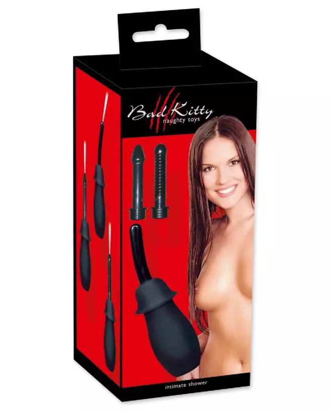 Image de la poire à lavement Bad Kitty pour hygiène intime-1
