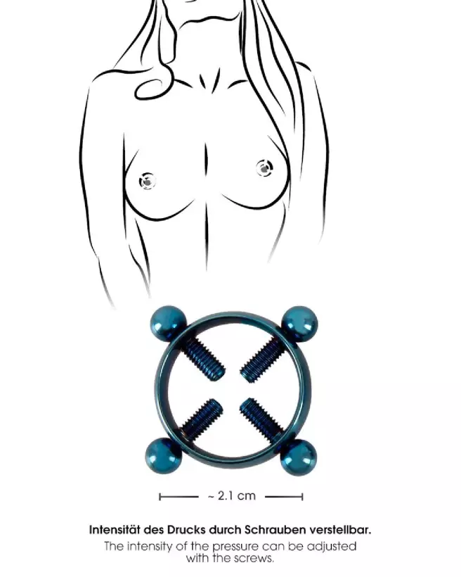 Image du Bad Kitty Nipple Jewellery Bl pour pinces à tétons et clitoris-6