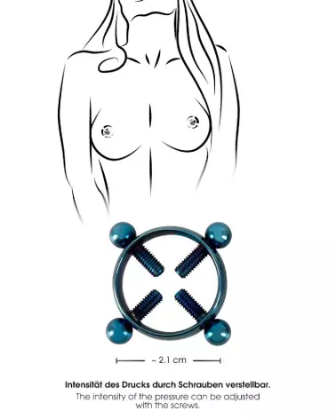 Image du Bad Kitty Nipple Jewellery Bl pour pinces à tétons et clitoris-6