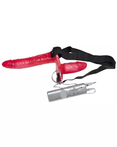Bad Kitty Vibr. Strap-On Duo pour stimulation intense-2
