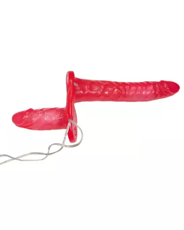 Bad Kitty Vibr. Strap-On Duo pour stimulation intense-4