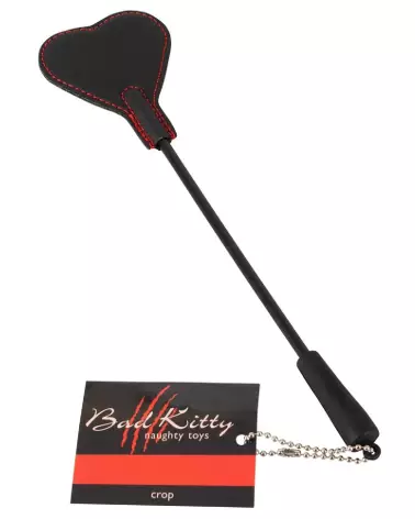 Mini Crop Cœur Bad Kitty pour jeux BDSM et domination douce-1