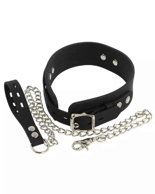 Image du collier en silicone Bad Kitty pour chiens, confort et style-3