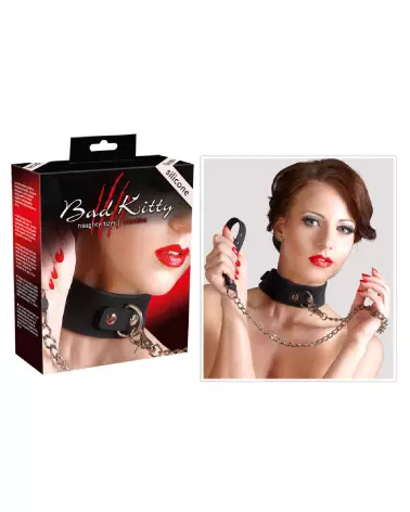 Image du collier en silicone Bad Kitty pour chiens, confort et style-6