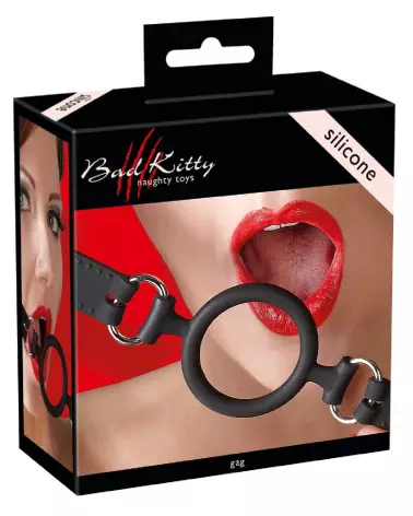 Image du Baillon en Silicone Gag de Bad Kitty pour jeux BDSM-1