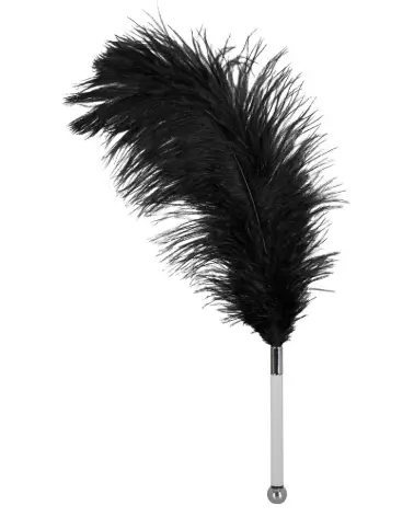 Plumeau Feather Black Bad Kitty en acrylique pour jeux coquins-1