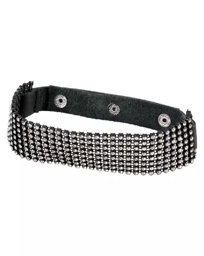 Collier Choker en Strass Bad Kitty pour Chiens et Chats-5
