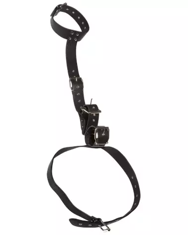 Bad Kitty Neck Restraint with Handcuffs for bondage and secure play-2